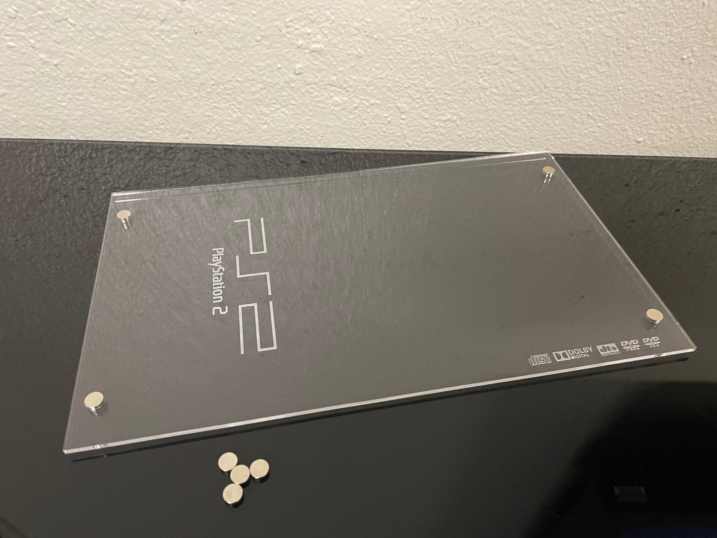 PS2 Fat Acrylic Top - Clear image 2