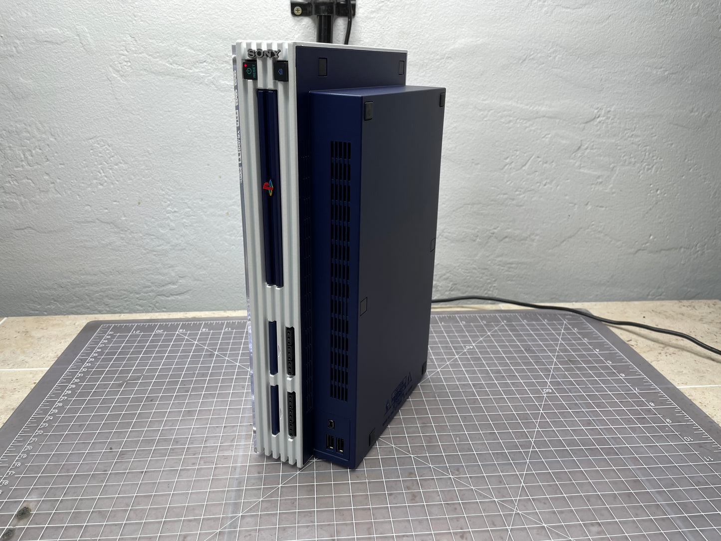 PS2 Fat - Customized - White and Blue image 11
