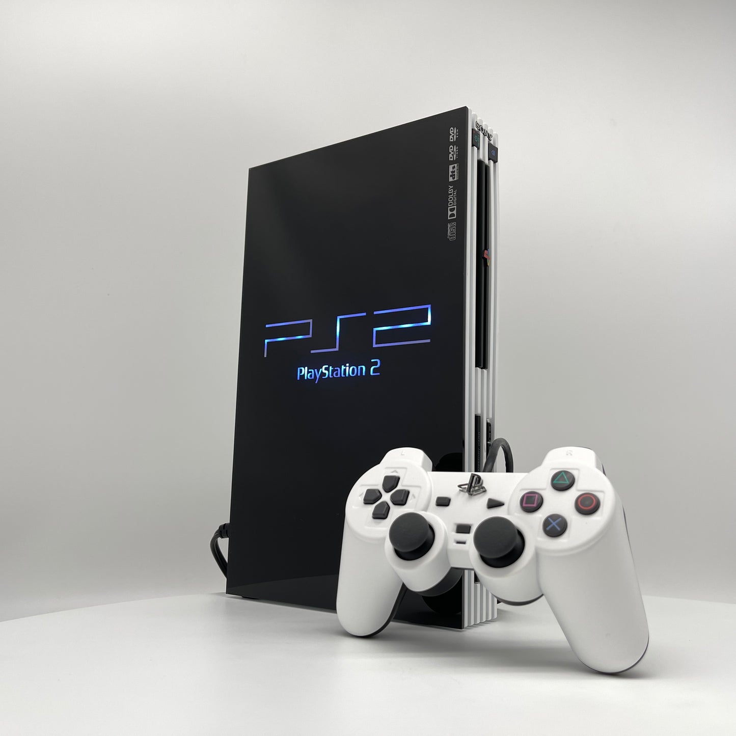 PS2 Fat - Customized - Black and White image 2