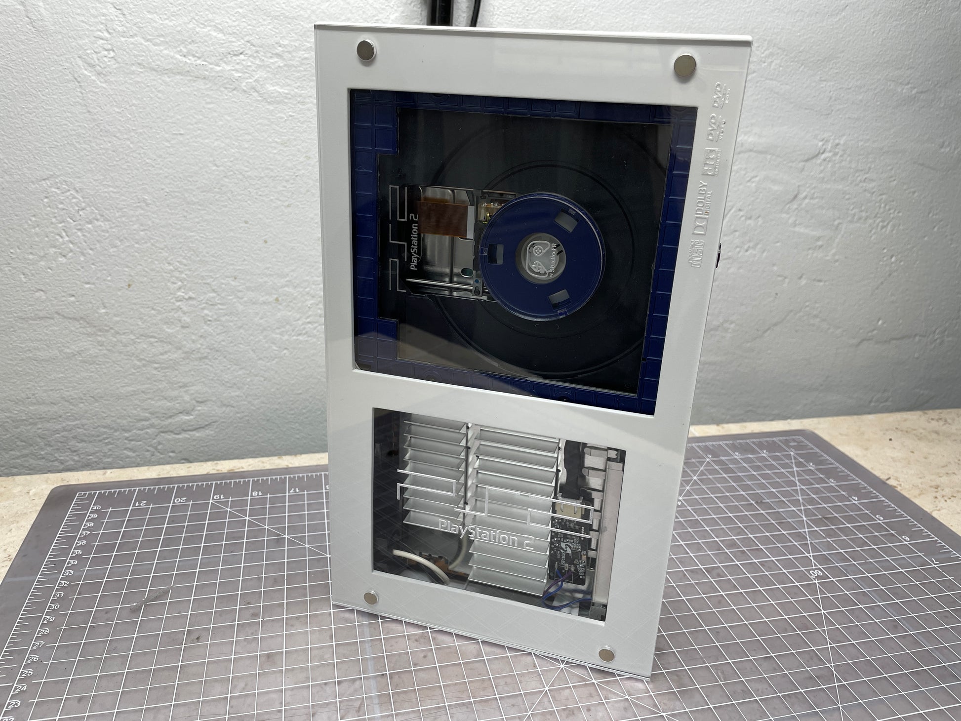PS2 Fat - Customized - White and Blue image 6