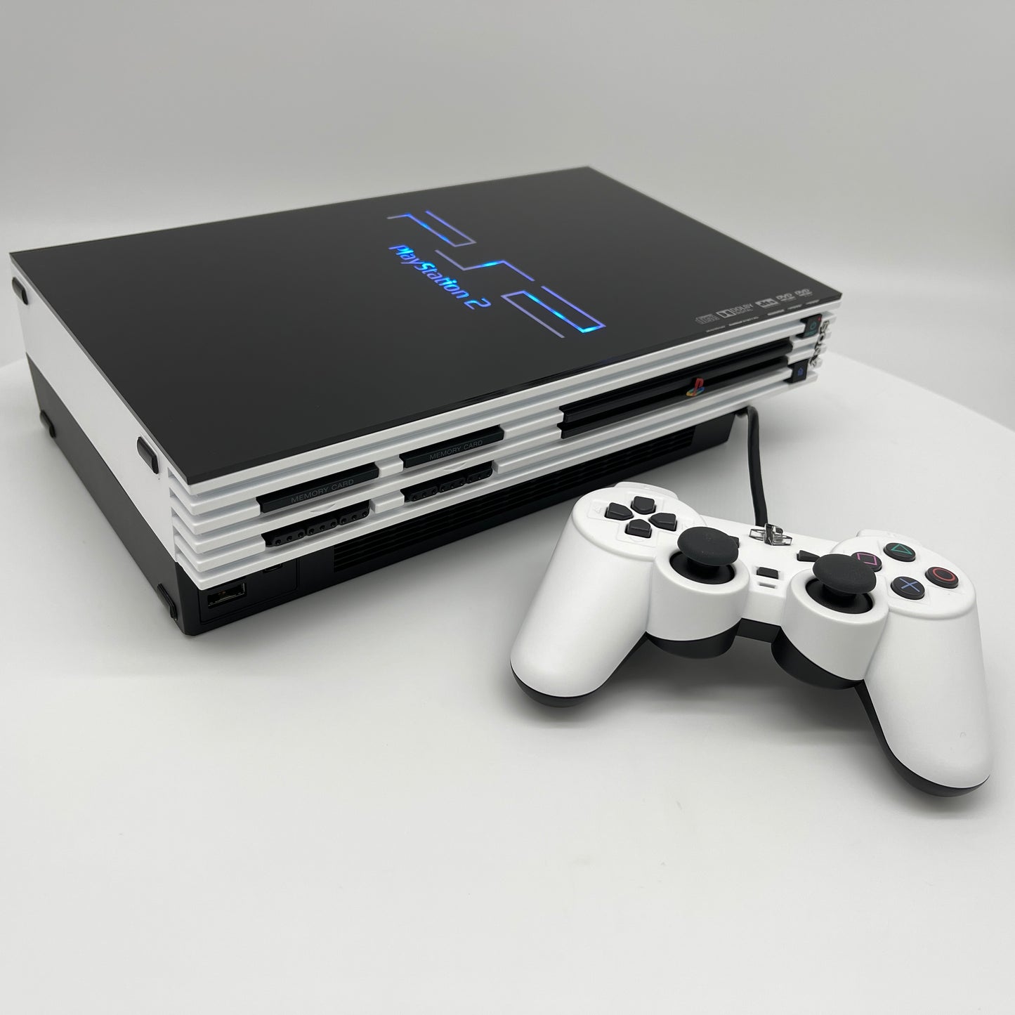 PS2 Fat - Customized - Black and White image 6