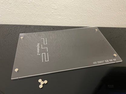 PS2 Fat Acrylic Top - Clear image 2