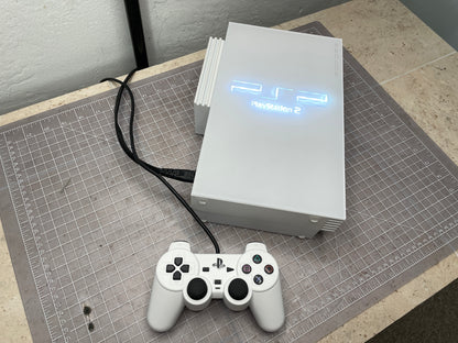 PS2 Fat - Customized - All White image 4