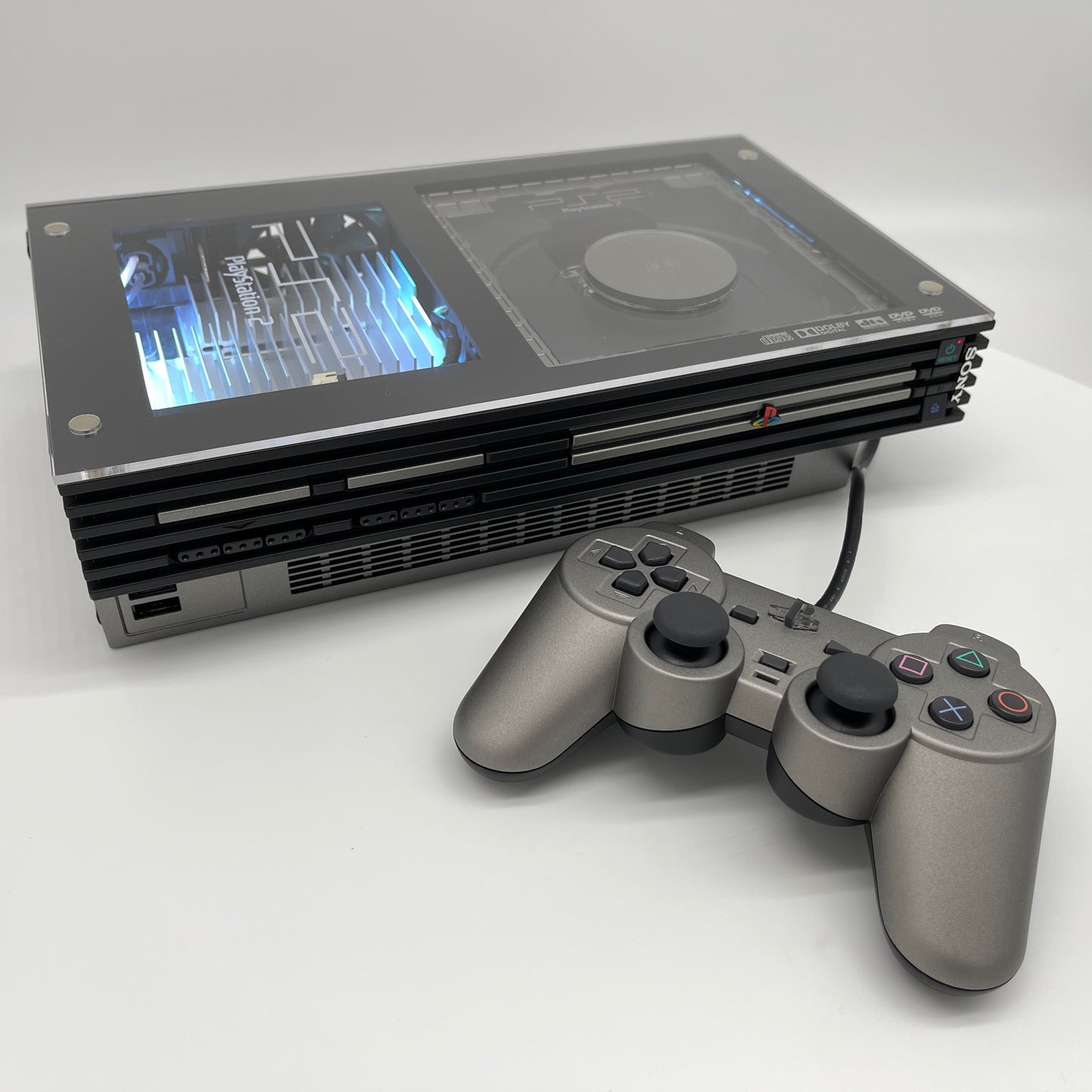 PS2 Fat - Customized - Gray and Black image 7