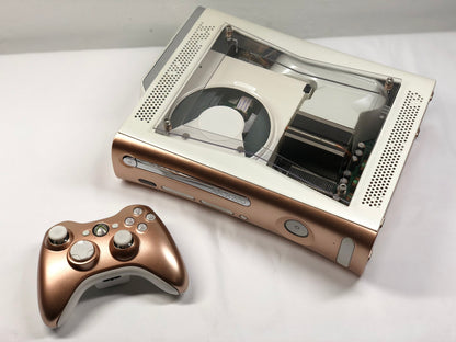 Xbox 360 - Customized - Rose Gold and White image 4
