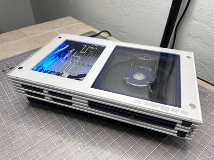 PS2 Fat - Customized - White and Blue image 4
