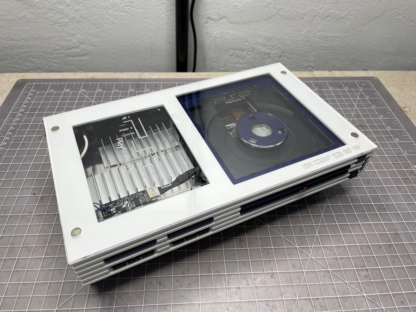 PS2 Fat - Customized - White and Blue image 7