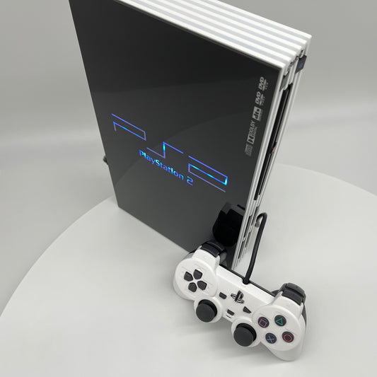 PS2 Fat - Customized - Black and White image 1