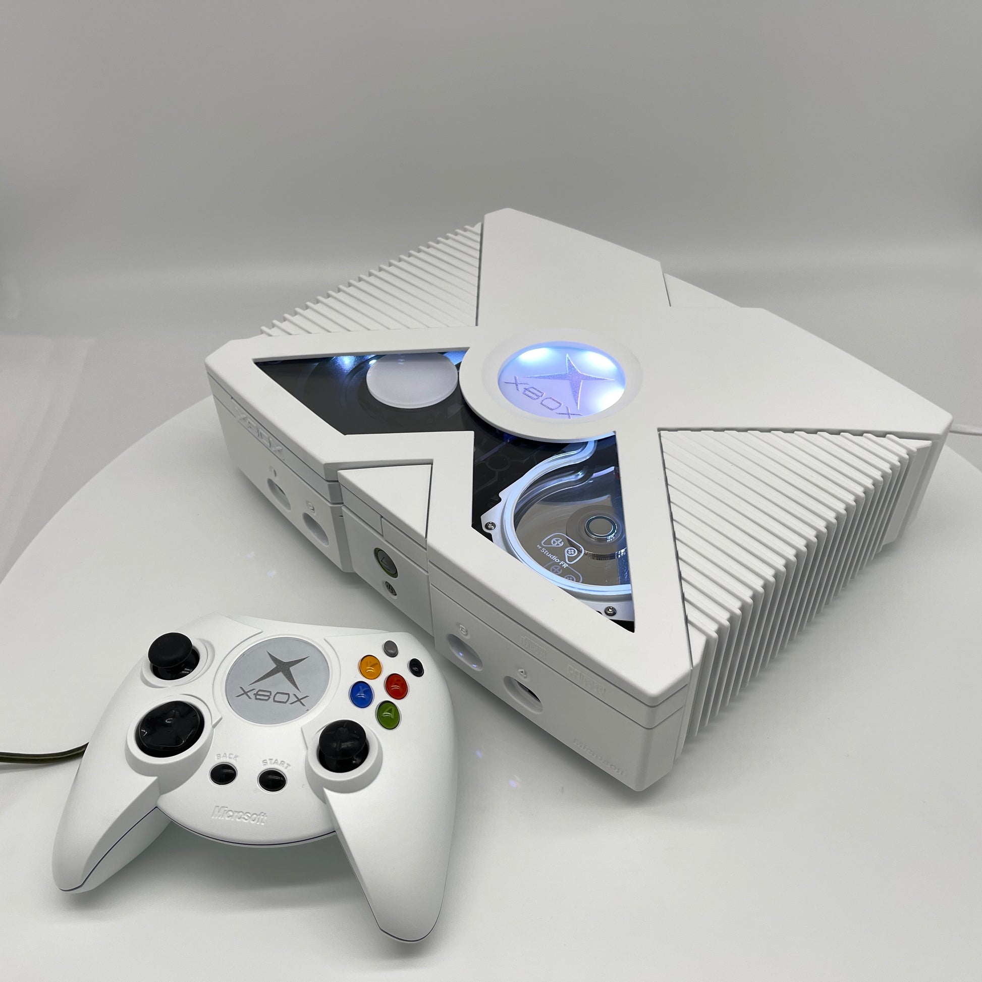 Xbox Original - Customized - Pure White - HDD Mod image 0