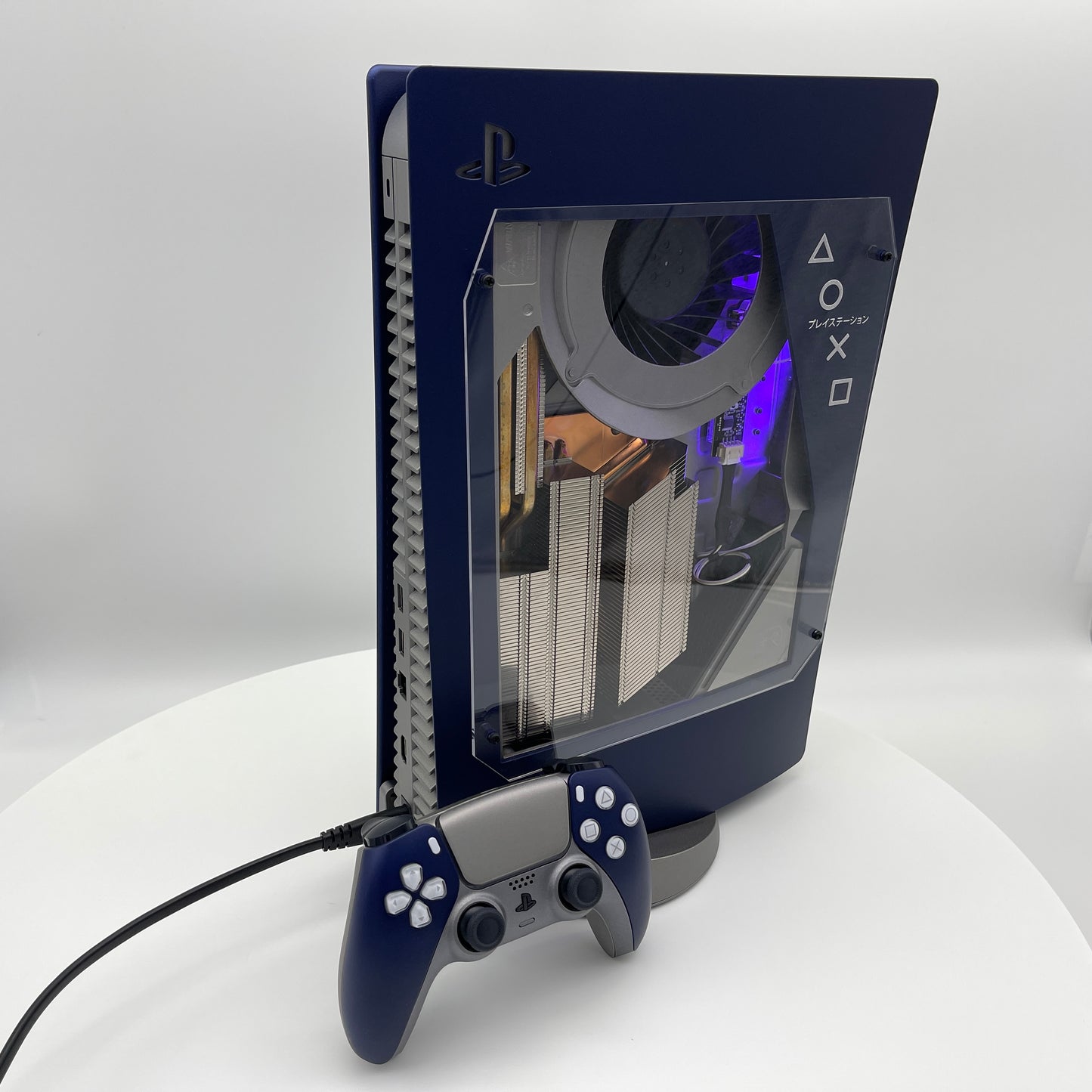 PS5 - Customized - Blue and Gray image 1