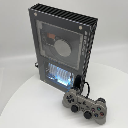 PS2 Fat - Customized - Gray and Black image 2