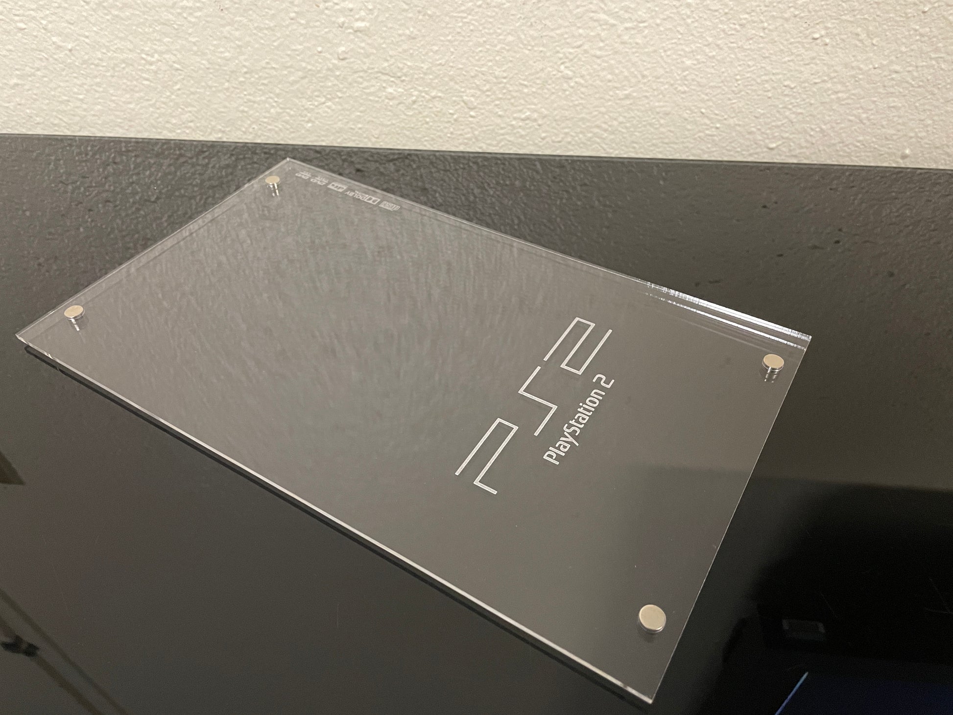 PS2 Fat Acrylic Top - Clear image 1