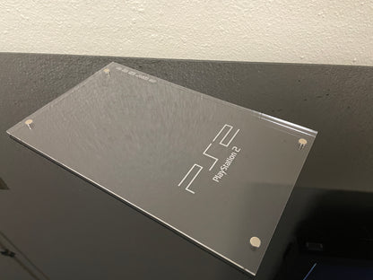 PS2 Fat Acrylic Top - Clear image 1