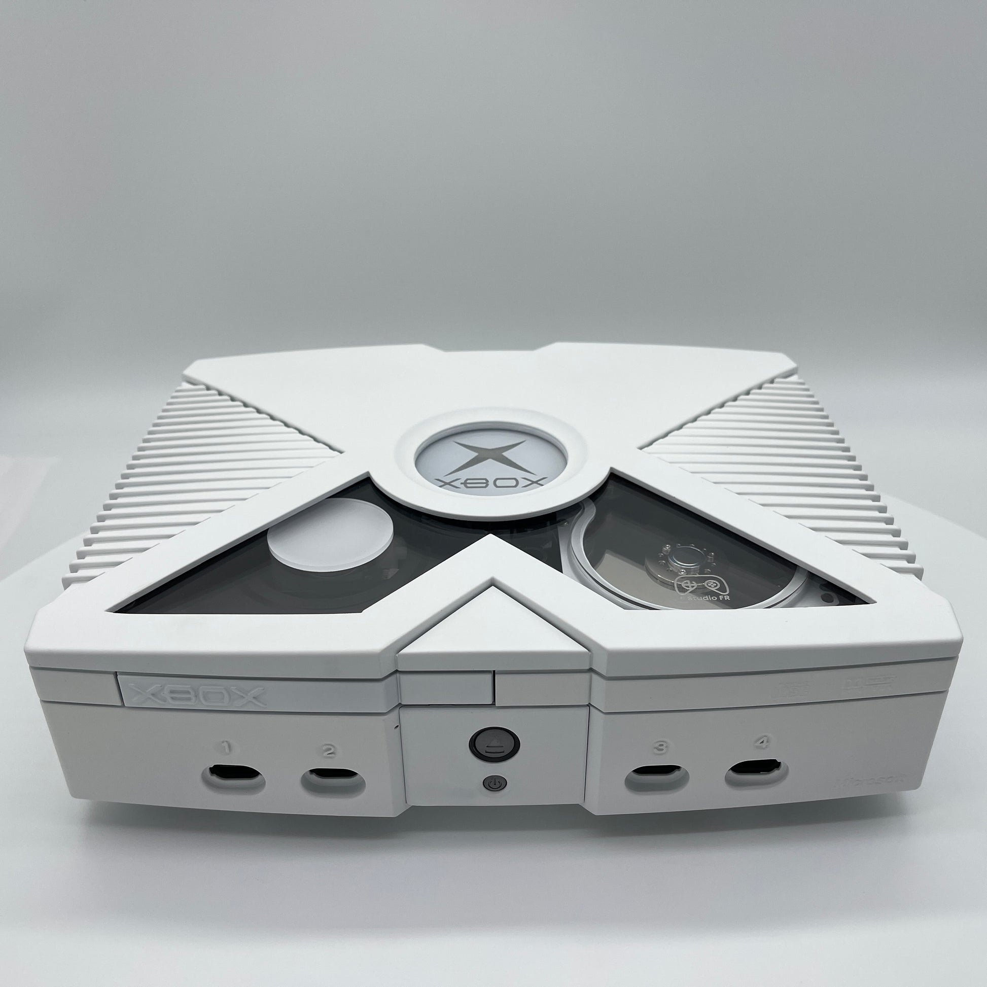 Xbox Original - Customized - Pure White - HDD Mod image 9
