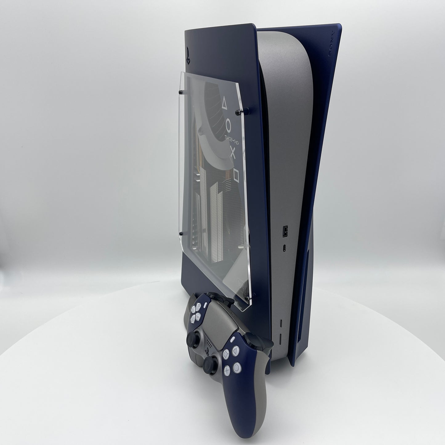 PS5 - Customized - Blue and Gray image 3