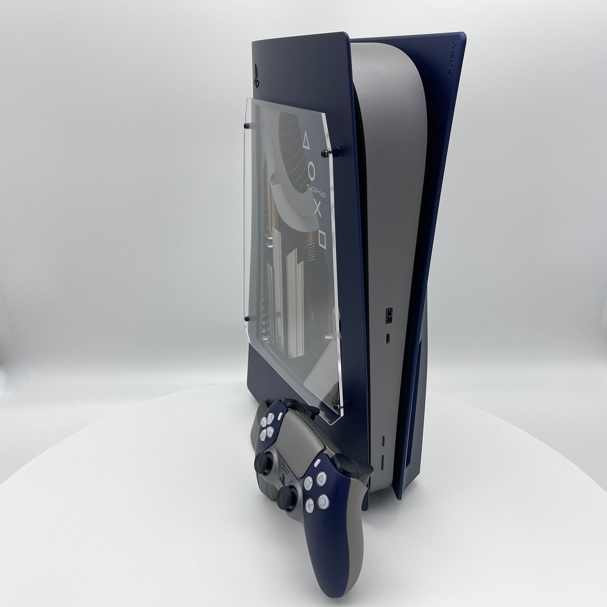 PS5 - Customized - Blue and Gray image 3