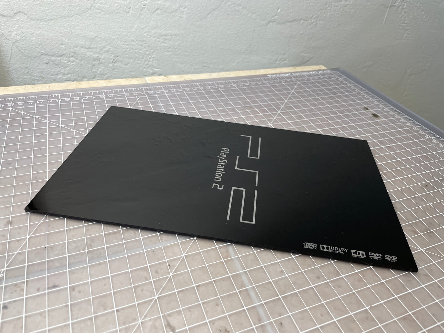 PS2 Fat Acrylic Top - Black image 1