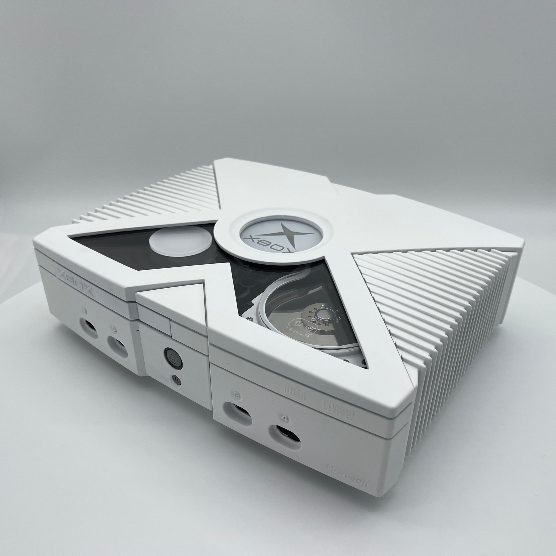 Xbox Original - Customized - Pure White - HDD Mod image 7