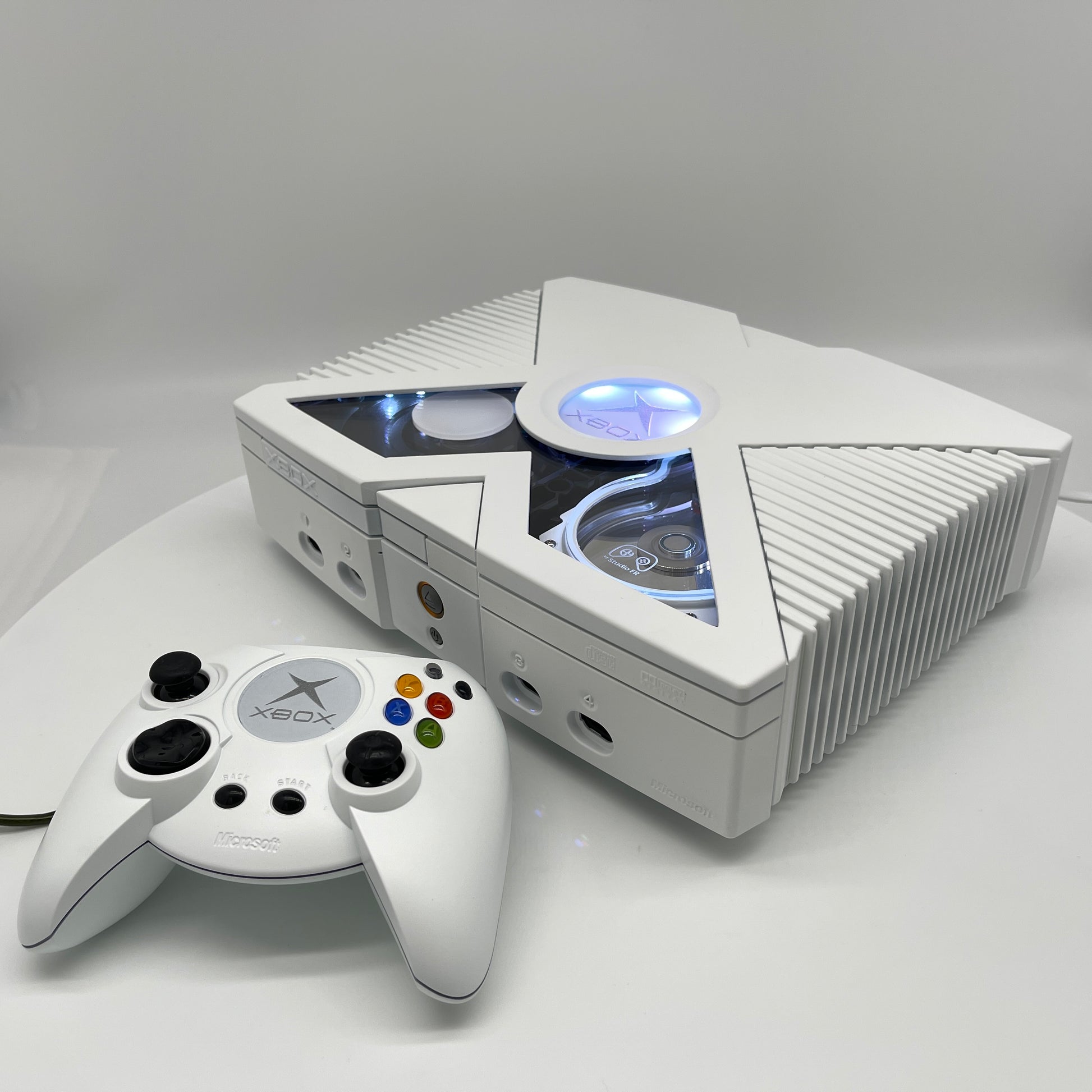 Xbox Original - Customized - Pure White - HDD Mod image 1
