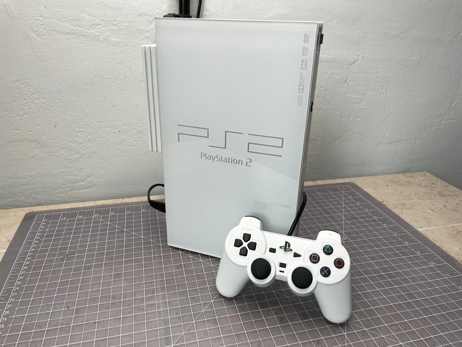 PS2 Fat - Customized - All White image 5