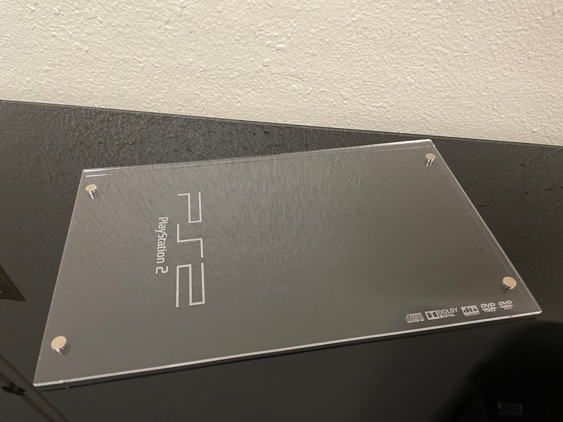 PS2 Fat Acrylic Top - Clear image 0