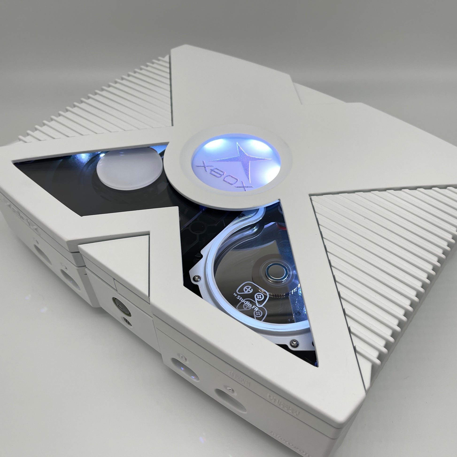 Xbox Original - Customized - Pure White - HDD Mod image 5