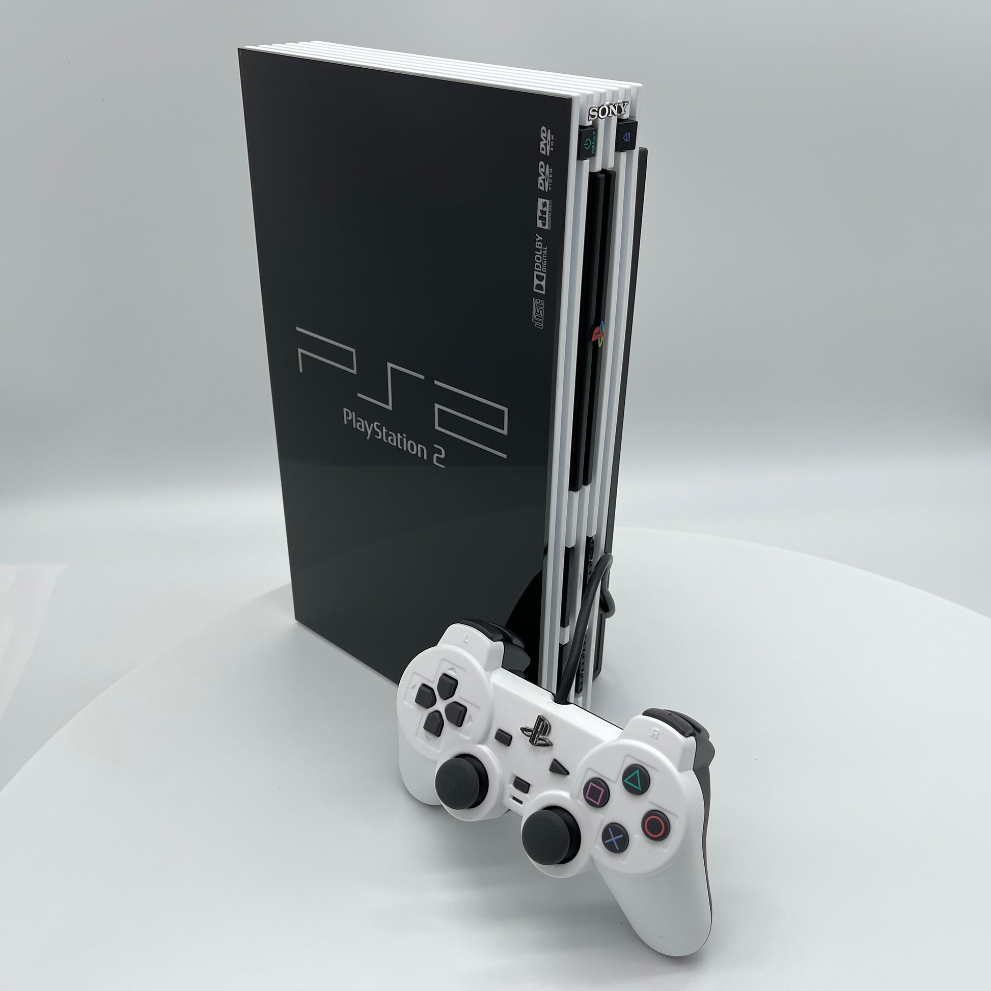 PS2 Fat - Customized - Black and White image 13