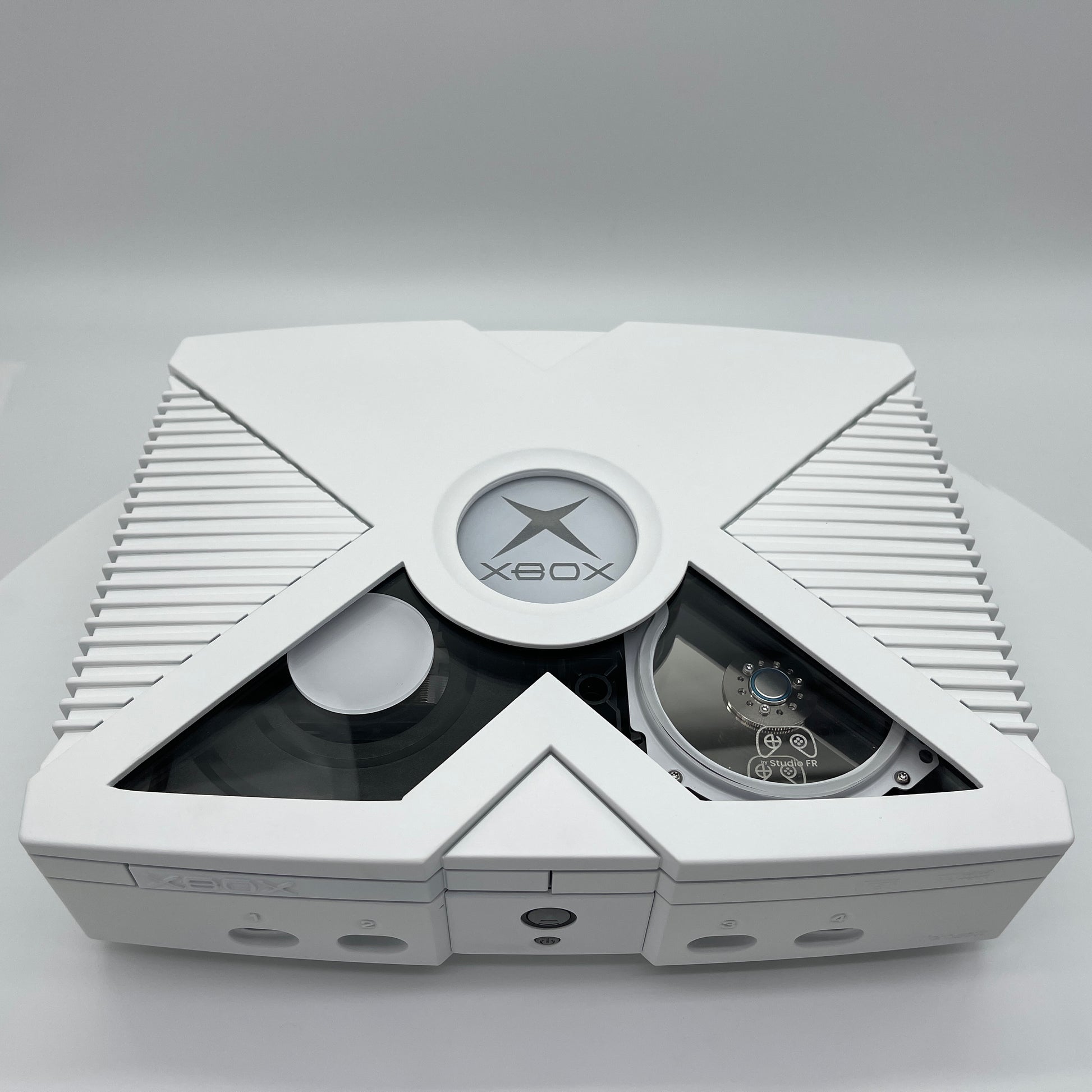 Xbox Original - Customized - Pure White - HDD Mod image 6